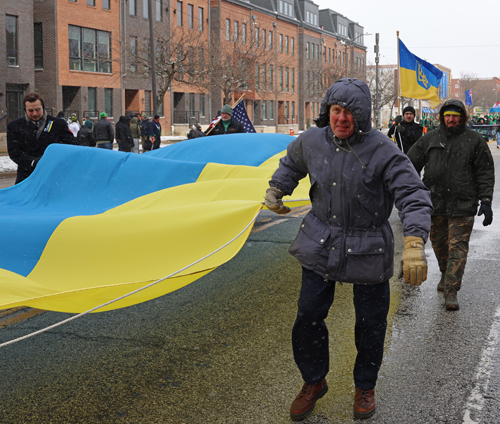 Ukrainians at 2026 Cleveland St. Patrick's Day Parade