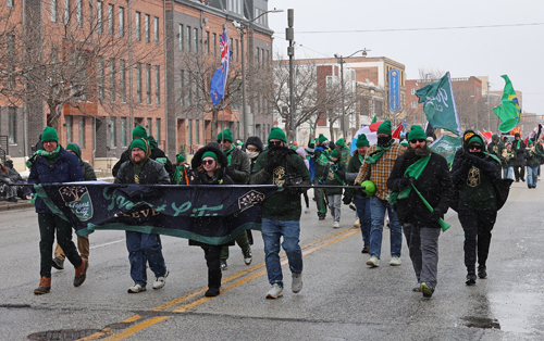 Ukrainians at 2026 Cleveland St. Patrick's Day Parade