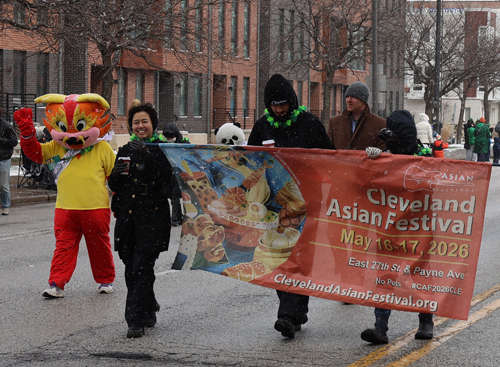 Cleveland Asian Festival and Silk Road Collective at 2026 Cleveland St. Patrick's Day Parade