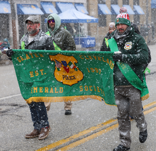 2026 St. Patrick's Day Parade in Cleveland police