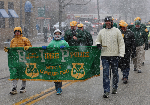 2026 St. Patrick's Day Parade in Cleveland police