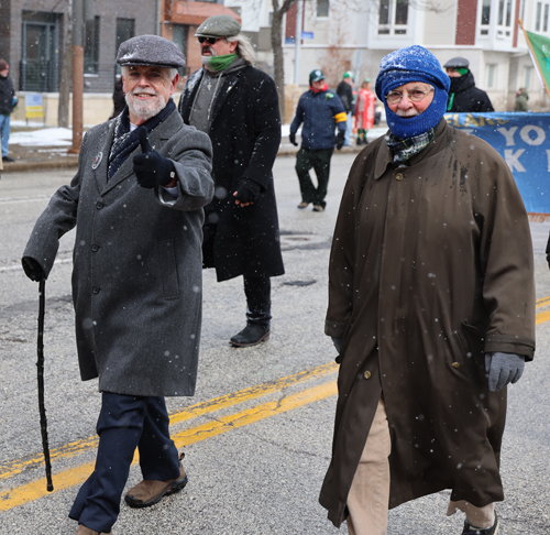 John Meyer at 2026 Cleveland St. Patrick's Day Parade