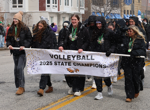 Avon HS at 2026 Cleveland St. Patrick's Day Parade