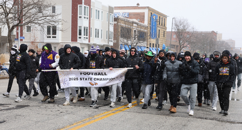 Avon HS at 2026 Cleveland St. Patrick's Day Parade