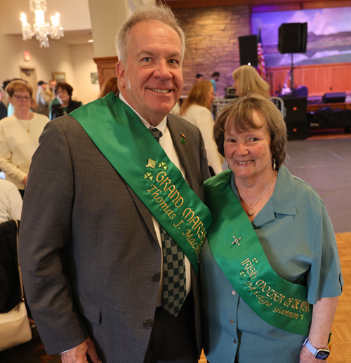 Thomas Mackin and Midge Gannon