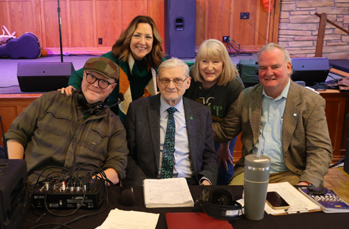 Gerry Quinn radio show crew