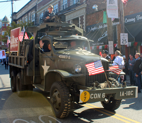 Army truck in parade