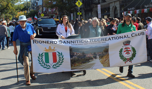 Columbus Day marchers