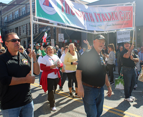 Columbus Day marchers