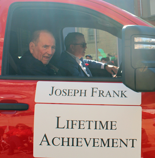 Joseph Frank, Lifetime Achievment Awardee