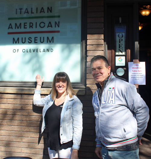 Pamela Dorazio Dean outside the Italian American Museum