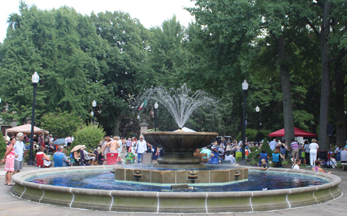 Fountain in Italian Cultural Garden