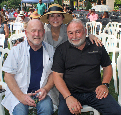 People at Opera in the Italian Cultural Garden in Cleveland