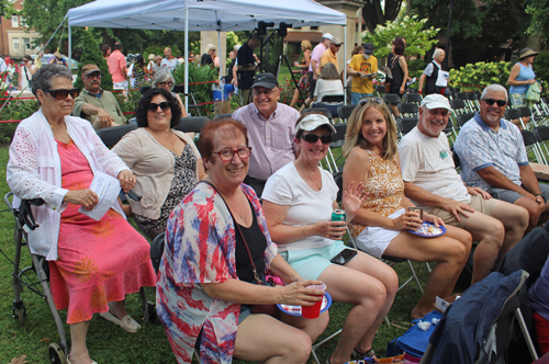 People at Opera in the Italian Cultural Garden in Cleveland