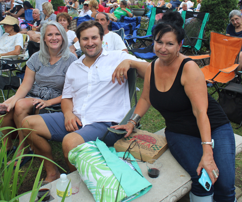 People at Opera in the Italian Cultural Garden in Cleveland