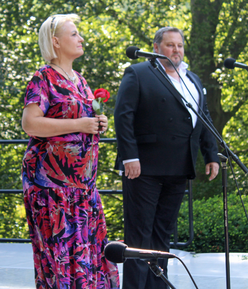 Dorota Sobieska and Mikhail Urosov