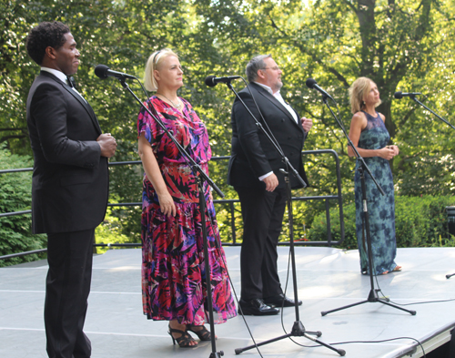 James Binion, Dorota Sobieska, Misha Urosov and Laura Avdey