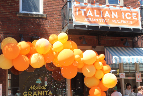 Feast of the Assumption Italian ice