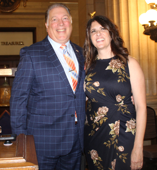 Dennis Castiglione with Event Chair Pamela Dorazio-Dean