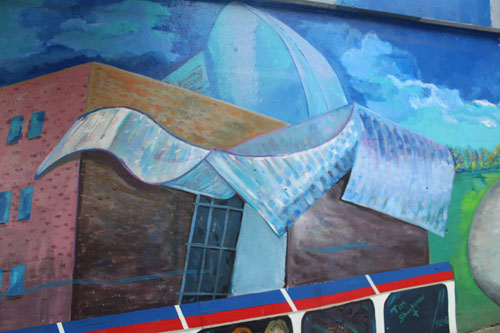 Colorful Murals in Cleveland's Little Italy