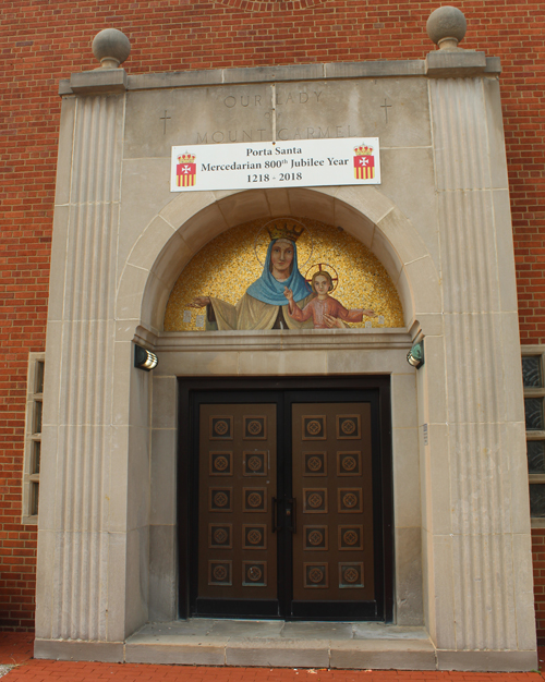 Our Lady of Mount Carmel Church main door