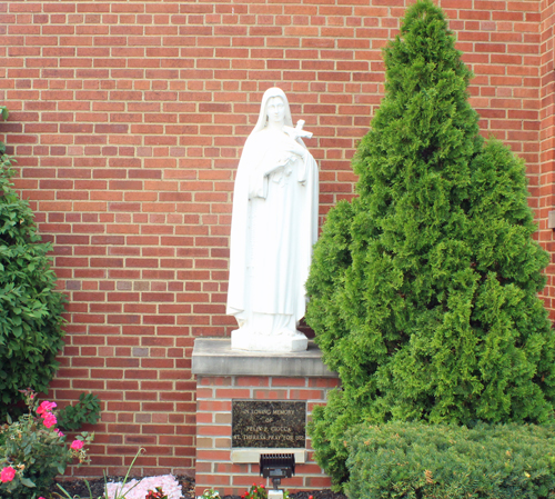 Our Lady of Mt Carmel Church statues - mary