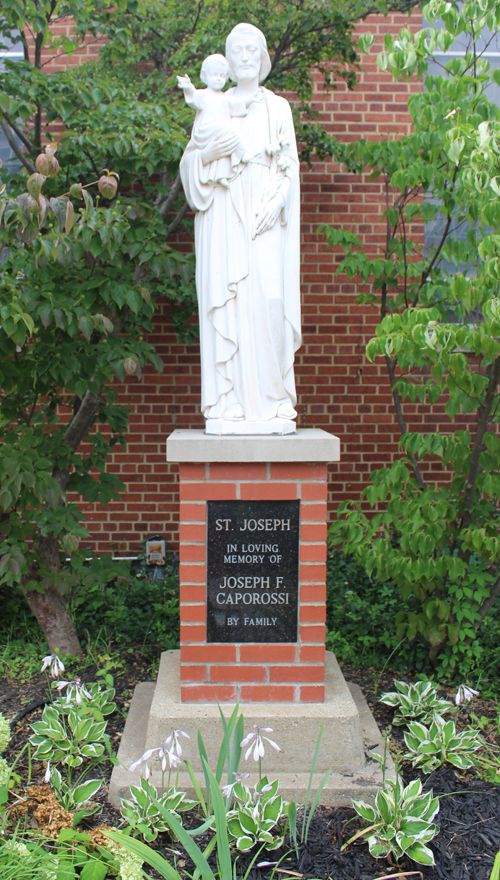 Our Lady of Mt Carmel Church statues - St Joseph