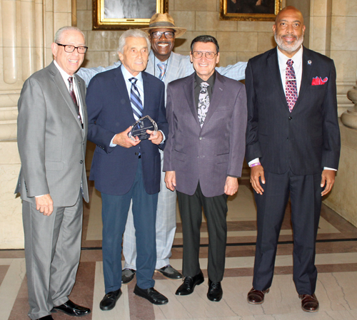 Mike Polensek, Joseph Sidari, Basil Russo, Blaine Griffin and Kevin Conwell