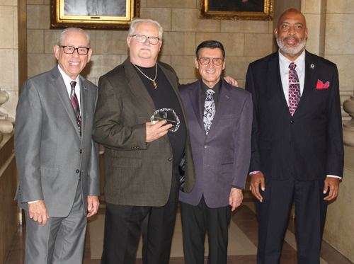 Mike Polensek, Matteo Silvaggio, Basil Russo and Blaine Griffin