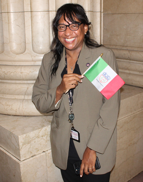 Cleveland Community Relations Director Angela Woodson