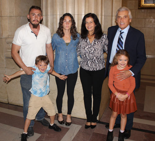 Joseph Sidari and family members