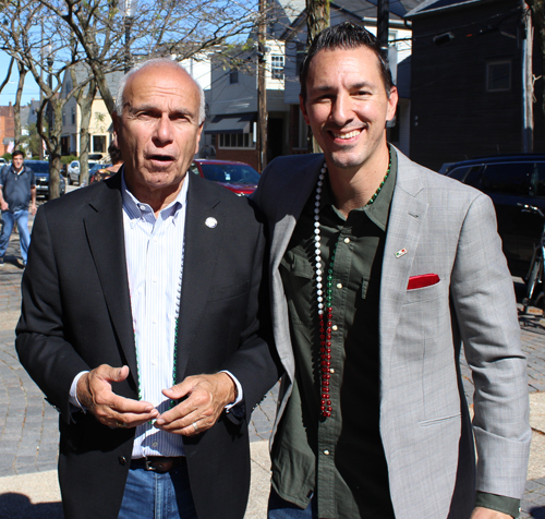 State Senator Jerry Cerino and MC Anthony Lima