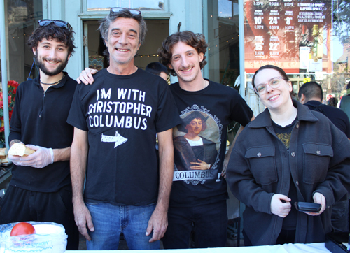 People at 2025 Columbus Day Parade in Cleveland's Little Italy