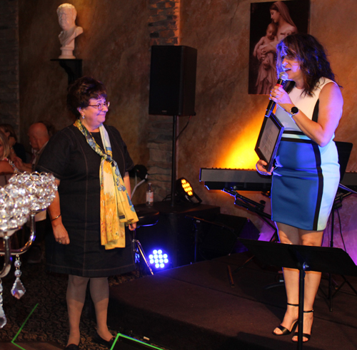 Judge Deborah J. Nicastro and Pamela Dorazio Dean