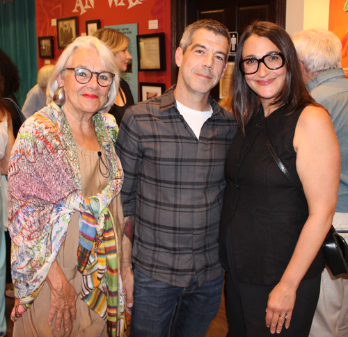 People at Louis Prima exhibit