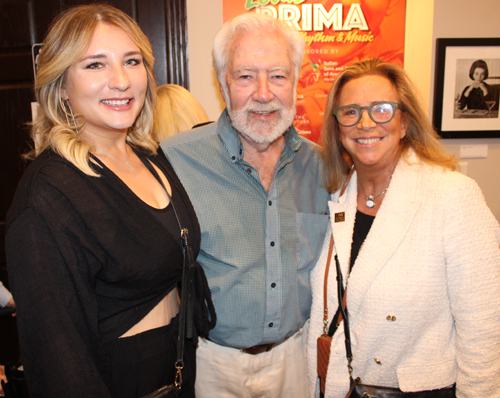 People at Louis Prima exhibit