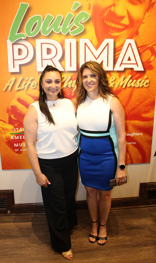 People at Louis Prima exhibit