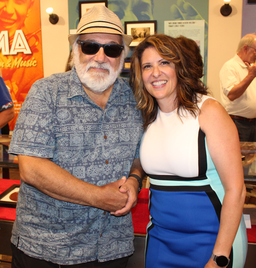 People at Louis Prima exhibit