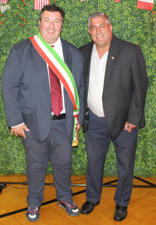 Posing at the Sister Cities Gala