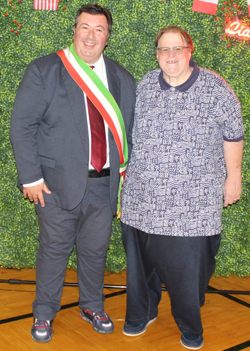 Posing at the Sister Cities Gala