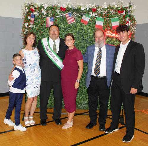 Posing at the Sister Cities Gala