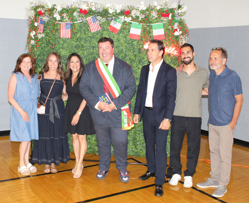 Posing at the Sister Cities Gala