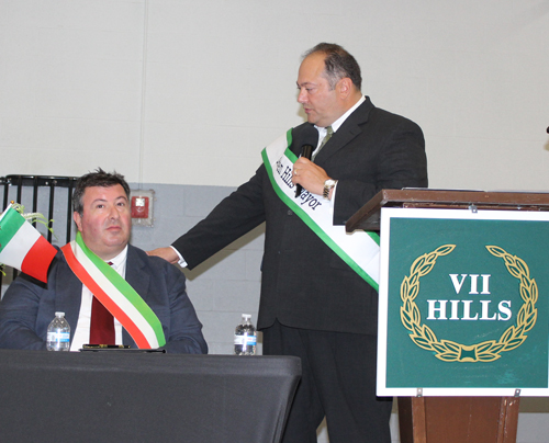 Seven Hills Mayor Anthony D. Biasiotta