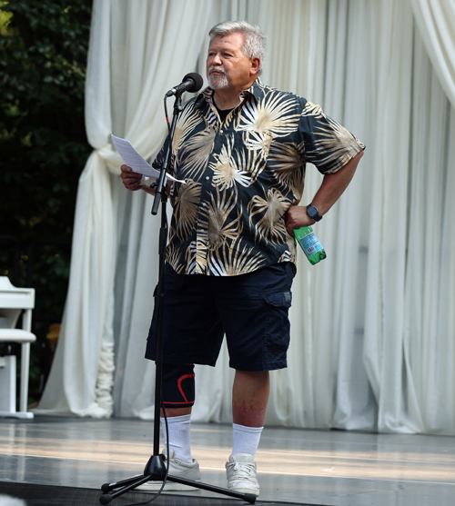 Robert Lippucci on stage
