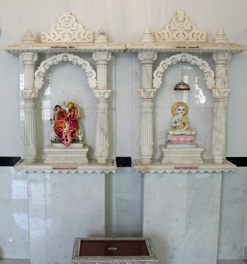 Inside Jain Society of Greater Cleveland Temple