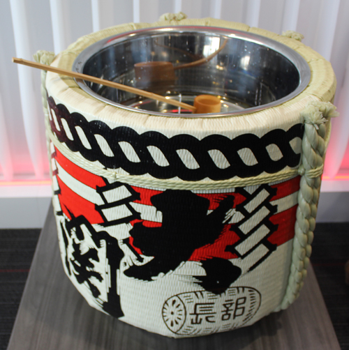 Japanese sake drum