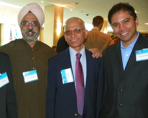 Paramjit Singh, Raj Pillai and Michael Mendoza