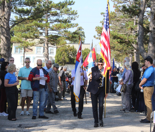 Honor Guard of Jewish War Veterans at Kol Israel Memorial