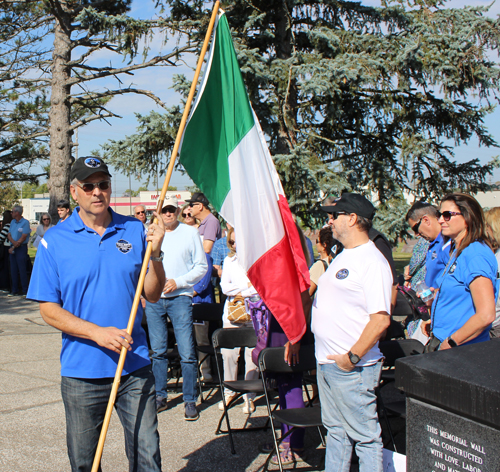 Honor Guard of Jewish War Veterans at Kol Israel Memorial