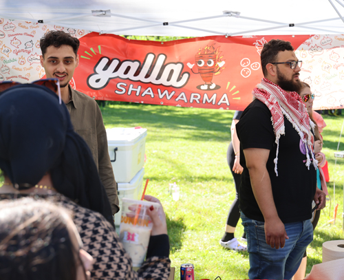 Shwarma at  Jordanian Festival in Cleveland